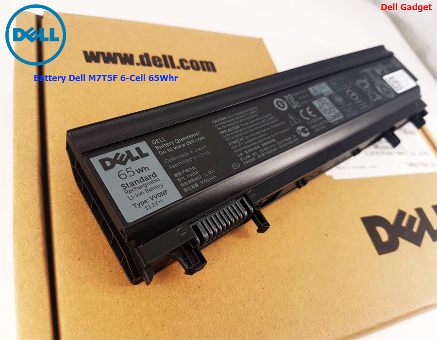 Battery Dell Latitude E5440, 6-Cell, 65Wh, แบตเตอรี่ Dell VV0NF ของแท้รับประกันศูนย์ Dell Thailand On-site Service