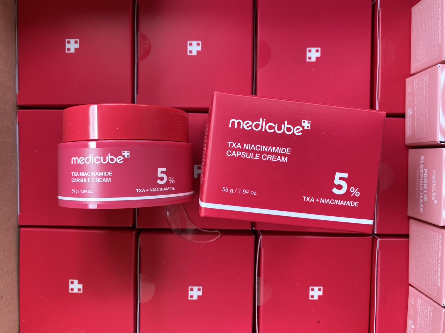 Medicube TXA Niacinamide Capsule Cream 55g ครีมลดฝ้า กระ จุดด่างดำ