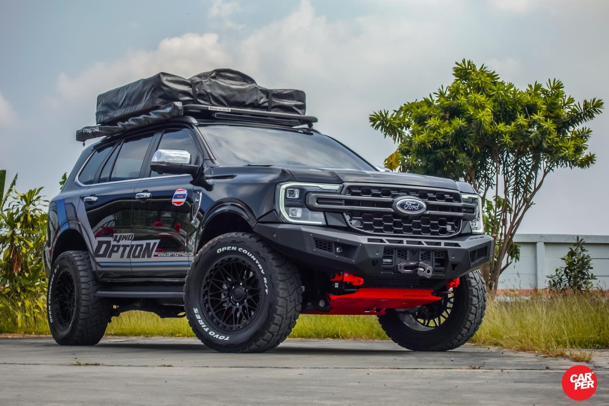 กันชนหน้า กันชนเหล็ก Option4WD รุ่น Option V.1