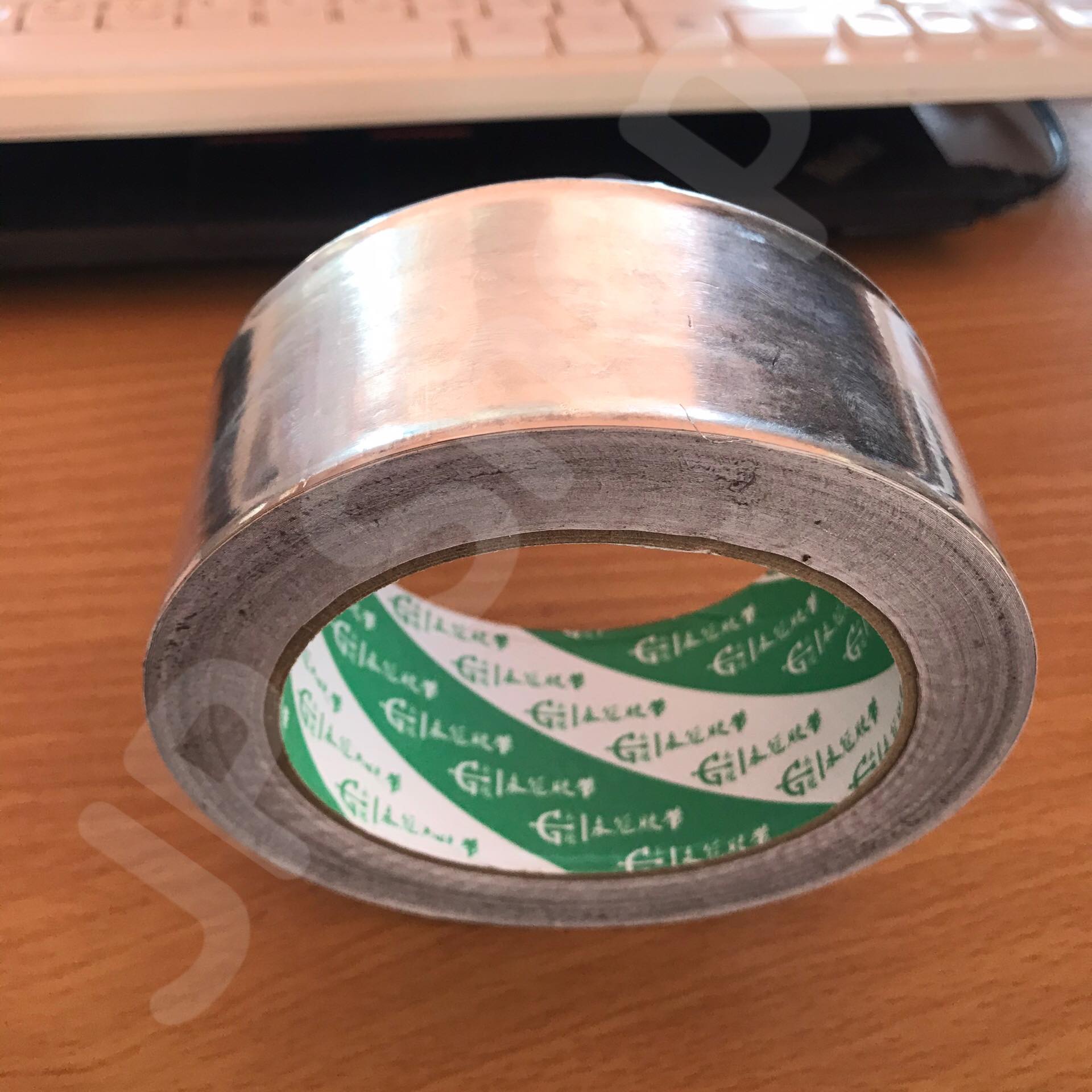 เทปฟอยล์กันน้ำ ปิดรูรั่วสังกะสี ความกว้าง 48 มม. ความหนา 15 มม. #80160