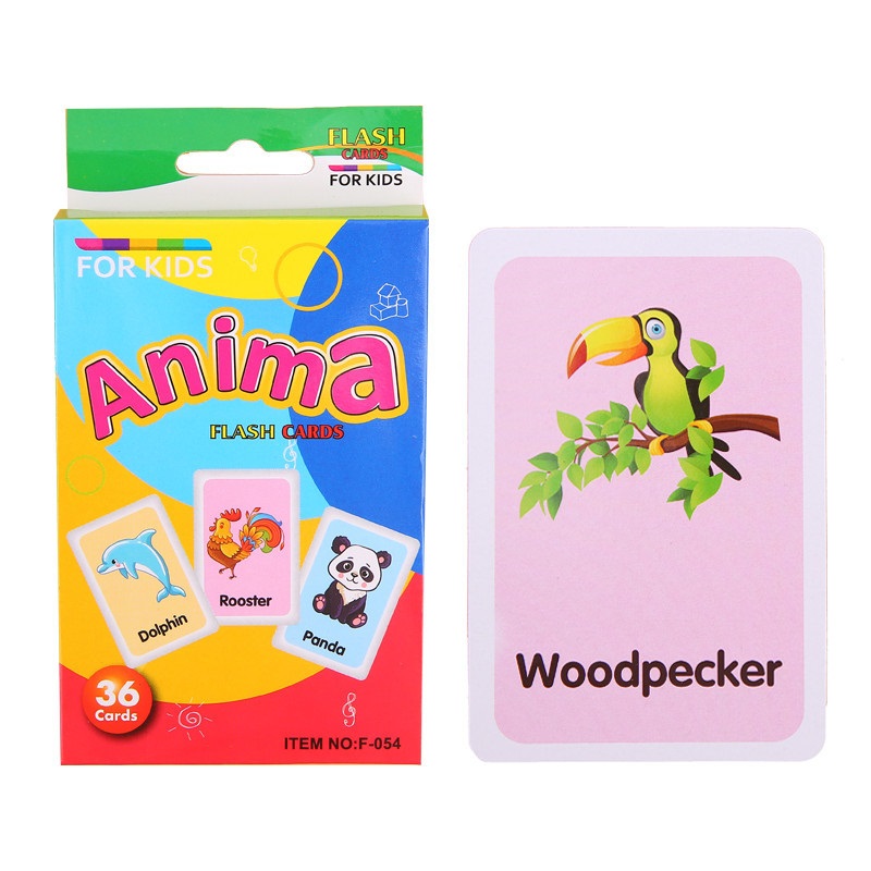 บัตรคำหมวดสัตว์ Flash Cards (Animal)