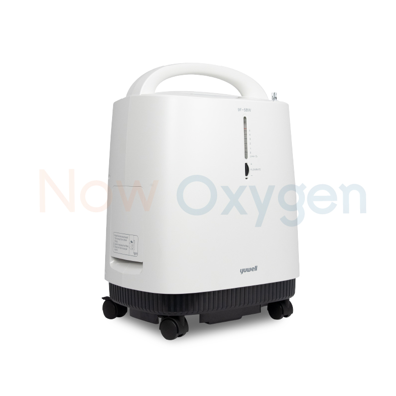 ตู้พักฟื้นสัตว์ขนาด 45*45 ซม. จับคู่กับเครื่องผลิตออกซิเจนขนาด 5 ลิตร Yuwell รุ่น 9F-5BW