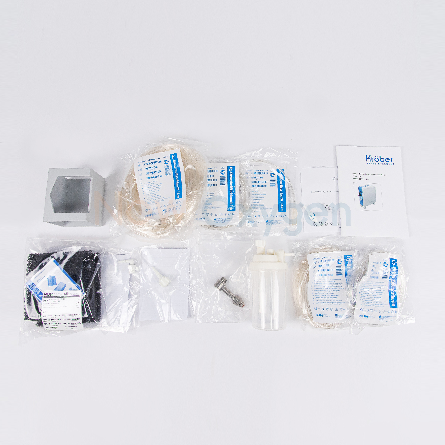 เครื่องผลิตออกซิเจน 5 ลิตร (เสียงเงียบ >31dBA) Kroeber รุ่น 4.0 (Premium) ประกันศูนย์ไทย 3 ปี