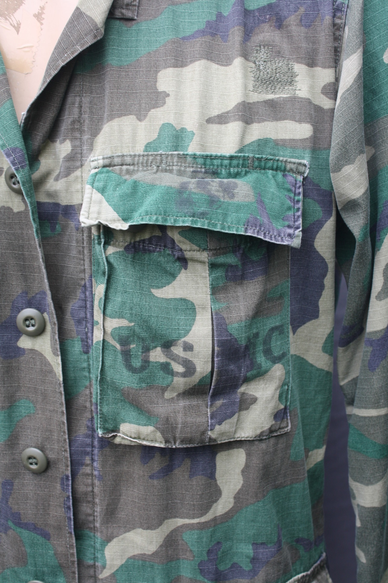 เสื้อทหารสหรัฐลาย "ERDL 2nd generation."