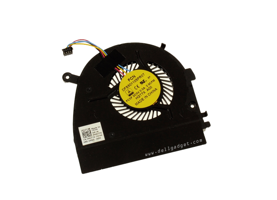 พัดลม CPU Dell Vostro 5470 5480 ด้านขวา CPU FAN Dell Vostro 5470 5480 อะไหล่ Dell แท้ ราคา ไม่แพง