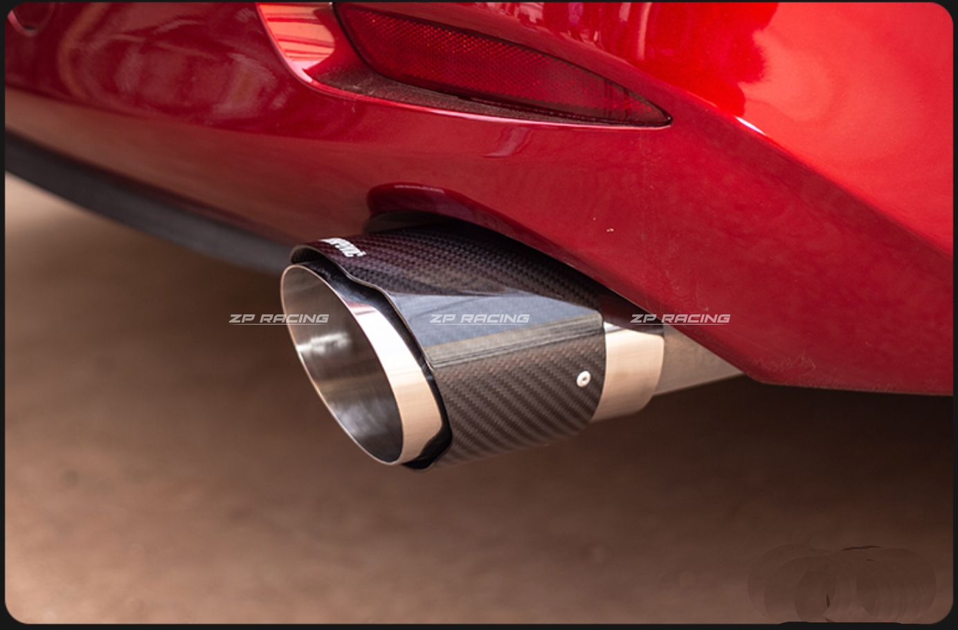ปลายท่อ Akrapovic Mazda 3 '2020