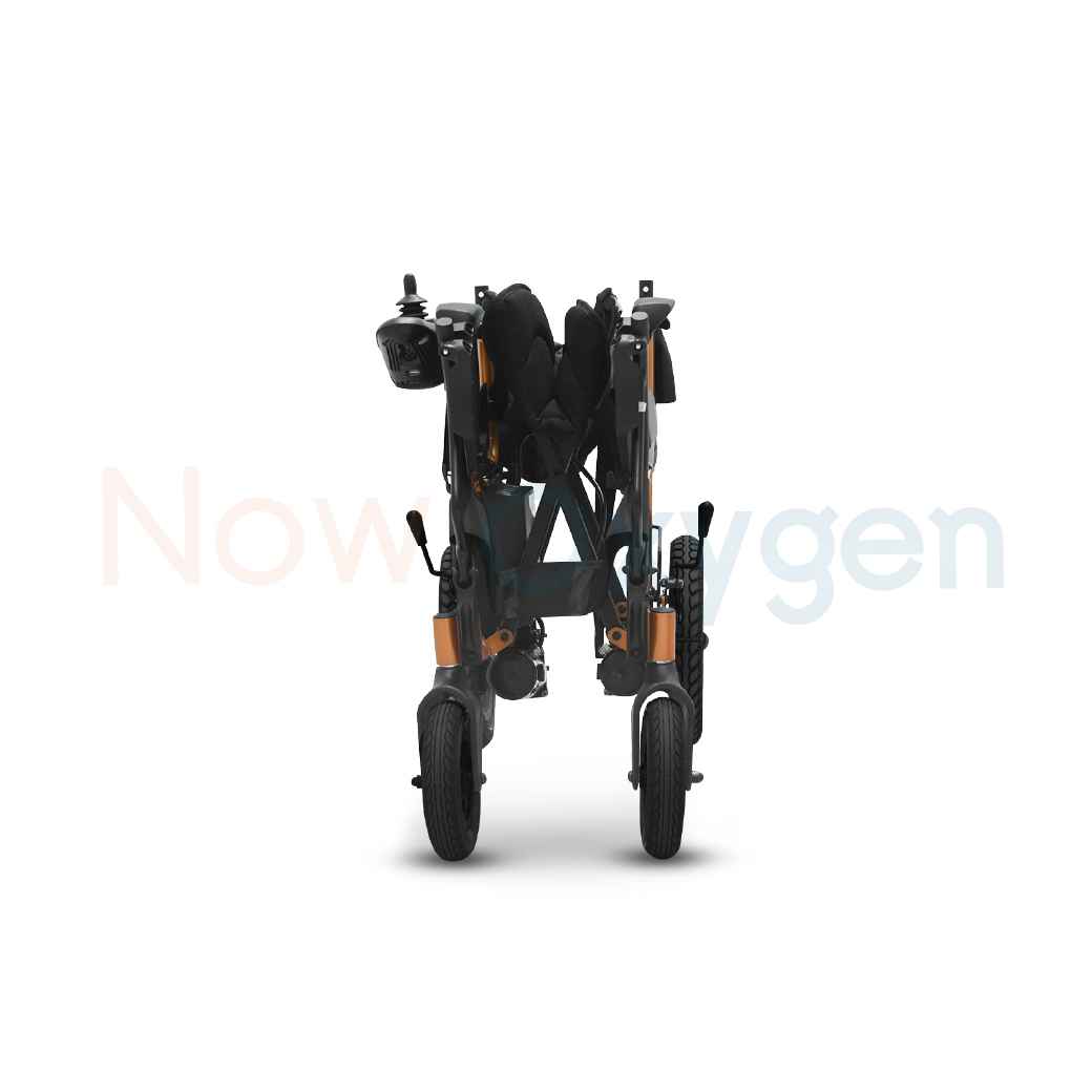 รถเข็นไฟฟ้า วีลแชร์ไฟฟ้ารุ่นใหม่ ยี่ห้อ Yuwell รุ่น D130HL การรับประกัน โครงสร้าง 3 ปี คอนโทรล แบตเตอรี่และมอเตอร์ 1 ปี