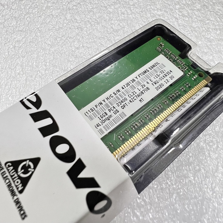 LENOVO 4ZC7A08708 01KR354 [TorCompTH Thailand ขาย จำหน่าย ราคา] ThinkSystem 16GB TruDDR4 2933MHz (2Rx8 1.2V) RDIMM