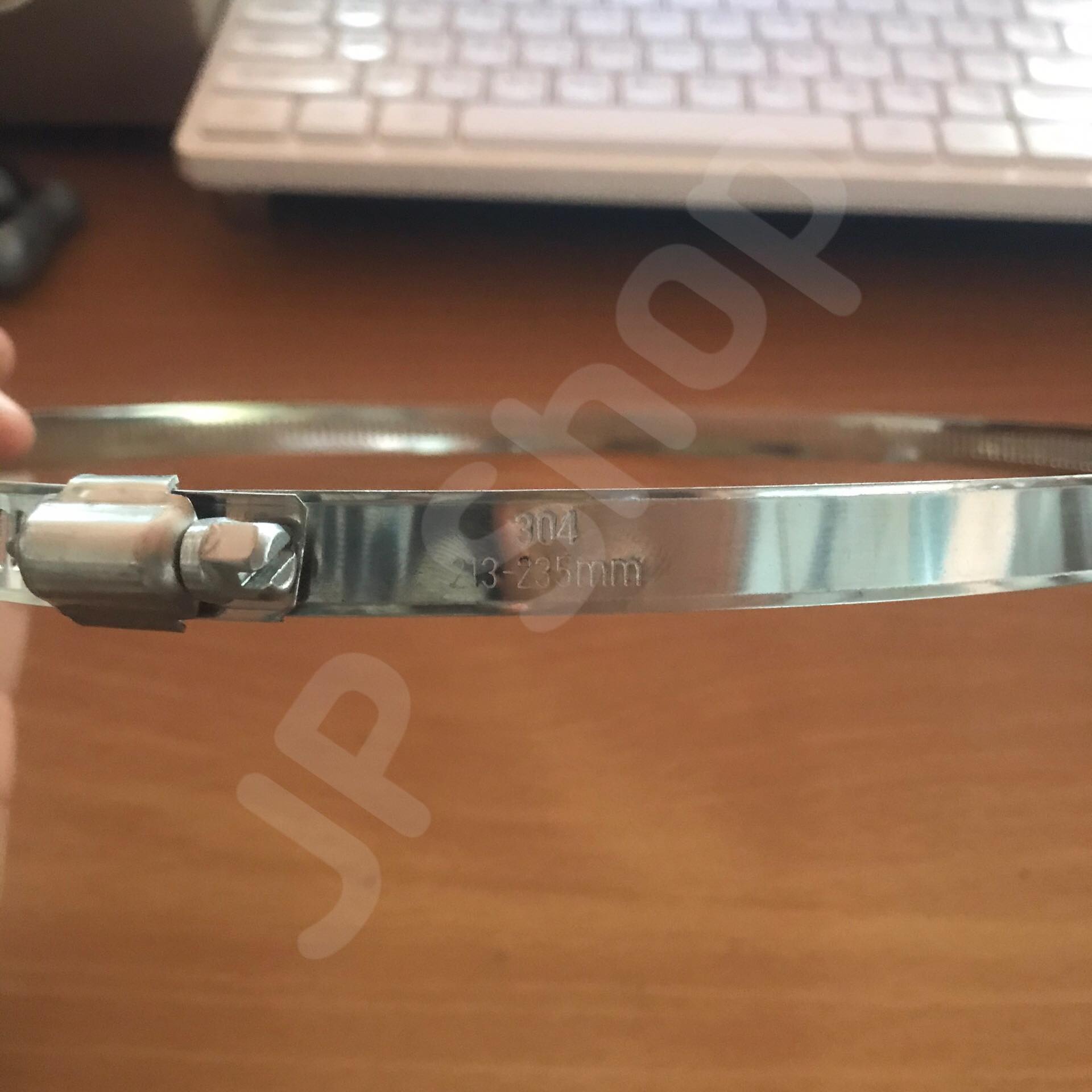 ปลอกรัด 213-235 (12 มม.) แคลมป์รัดท่อสแตนเลส 304 #213235