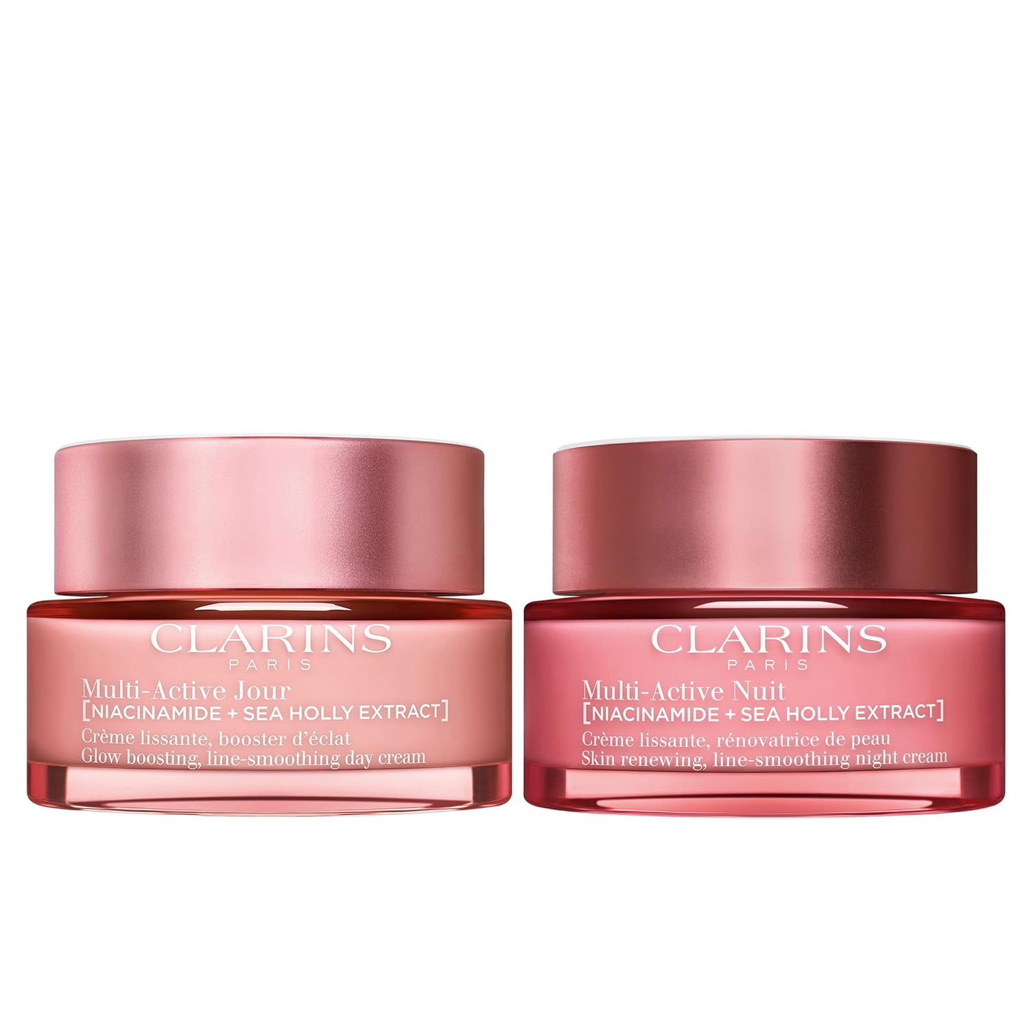 Clarins Multi-Active Day & Night Cream Set (50ml x 2 กระปุก) เซตบำรุงผิวครบสูตร ทั้งกลางวัน–กลางคืน
