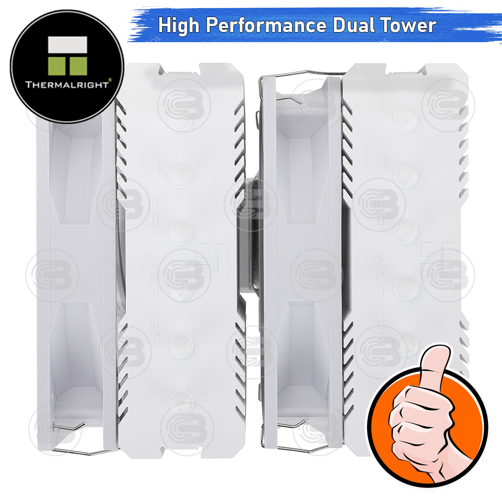 [CoolBlasterThai] Thermalright Peerless Assassin 120 SE WHITE ARGB CPU Heat Sink (AM5/LGA1851 Ready) ประกัน 3 ปี