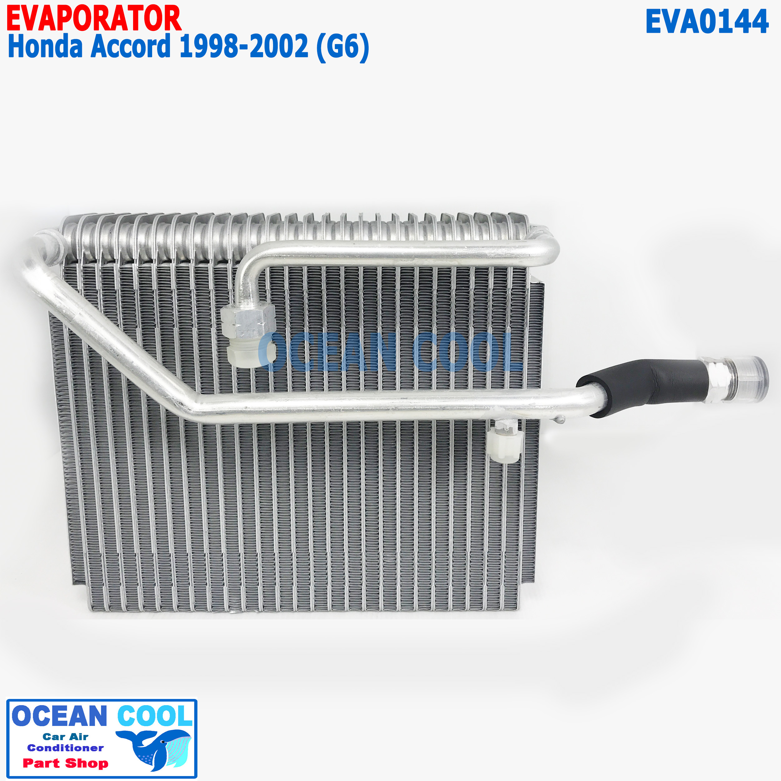 คอยล์เย็น ฮอนด้า แอคคอร์ด G6 1998-2002 โฉมงูเห่า EVA0144 AC Evaporator Honda Accord คอยล์เย็น ตู้แอร์ คอยเย็น คอล์ยเย็น Accord'98