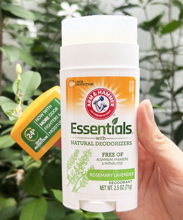 Arm & Hammer Essentials with Natural Deodorizers Deodorant 71g. กลิ่น #Rosemary Lavender