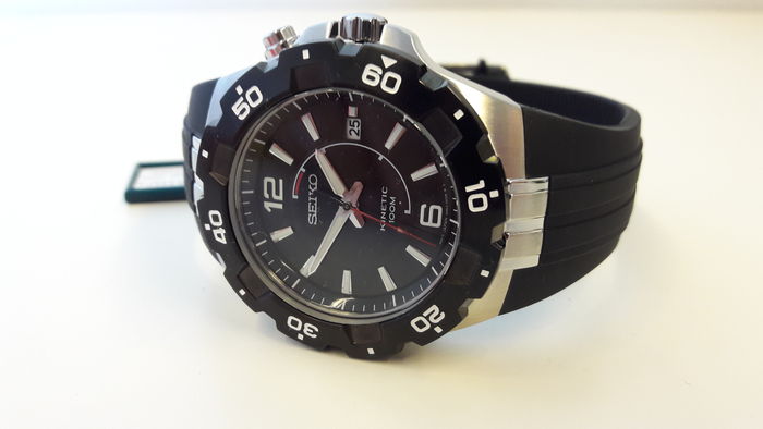 นาฬิกาข้อมือ Seiko Kinetic SKA445 strap Stainless steel