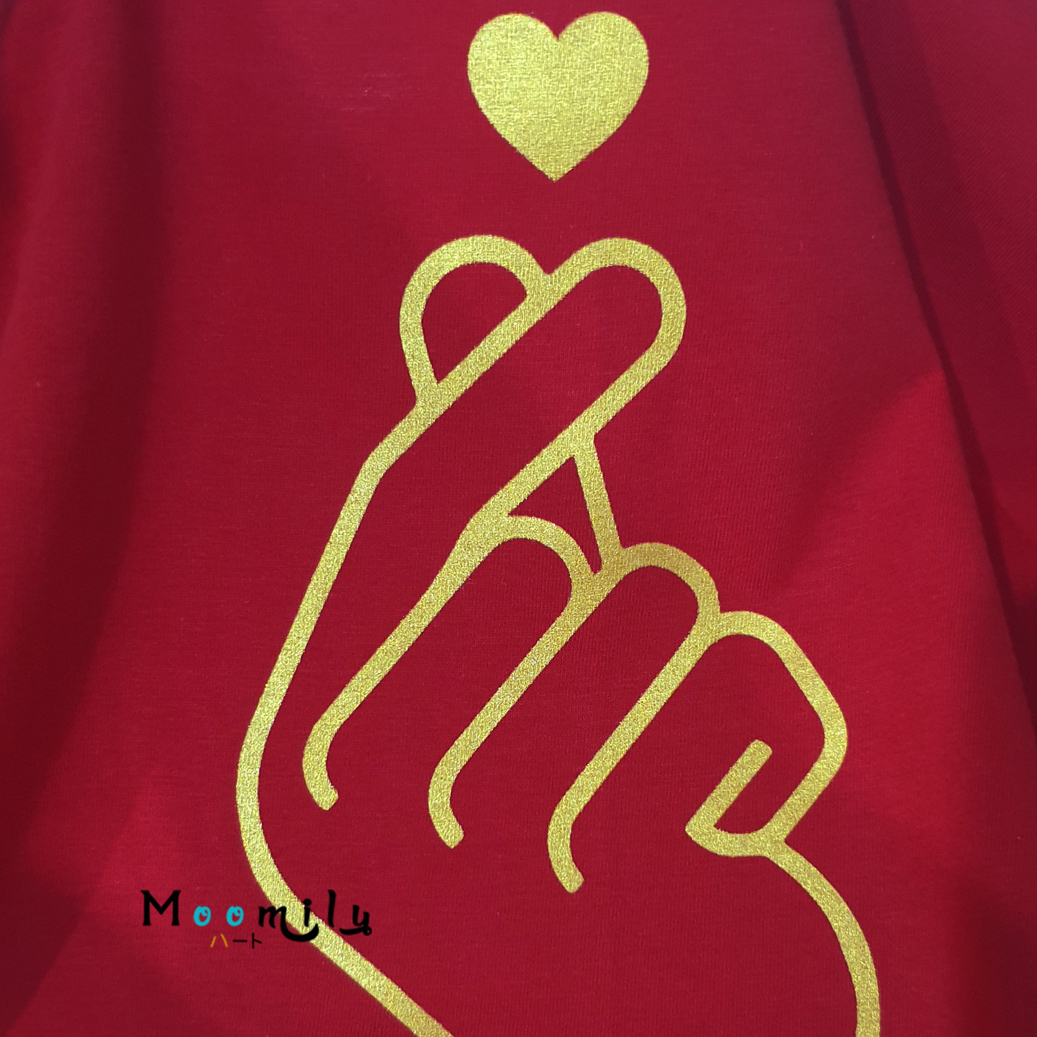 เสื้อตรุษจีน 2022 2565 สกรีนทอง MMLFAMILYGOLD เสื้อทีม เด็ก ถึง ไซส์ใหญ่ เสื้อครอบครัวสีแดง เสื้อรวมญาติ