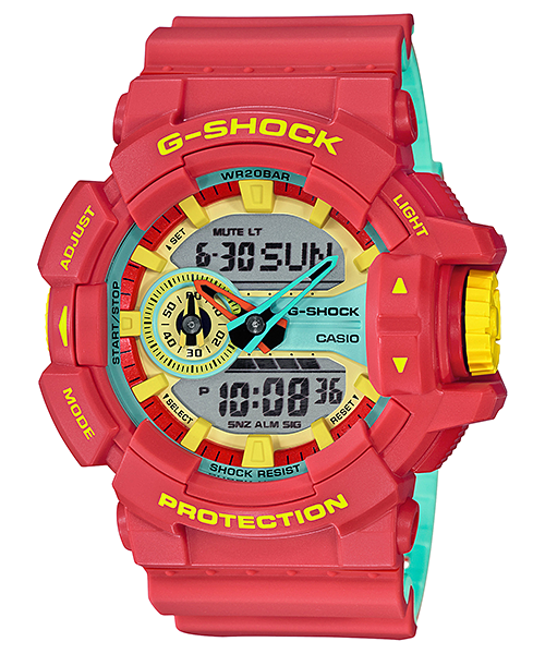 นาฬิกา G-SHOCK CASIO GA-400CM-4ADR Breezy Rasta ของแท้ประกัน cmg รับประกันศูนย์ 1 ปี