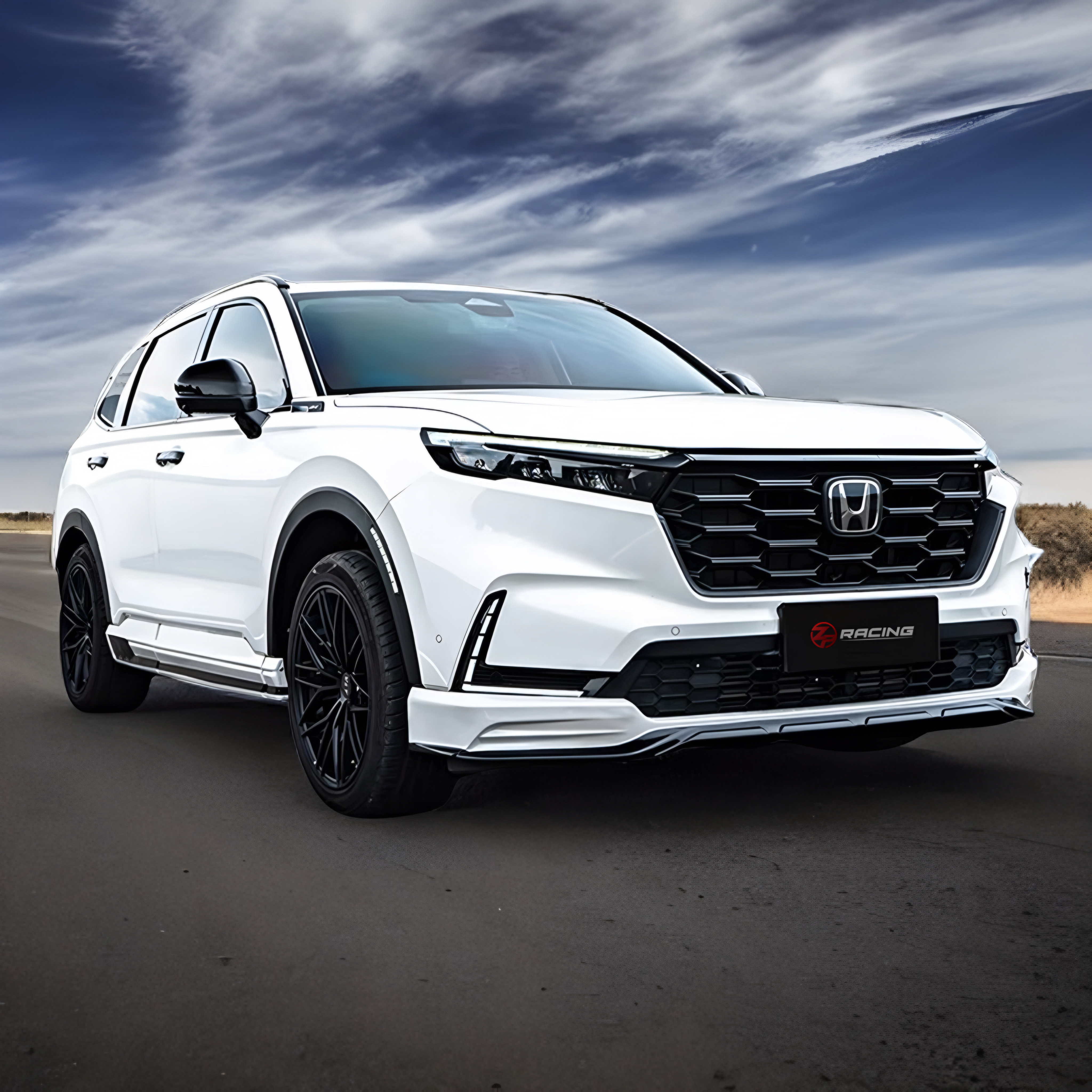 ชุดแต่ง ชุดสเกิร์ต Honda CR-V (G6) 2023-2026 รุ่น AKASAKA