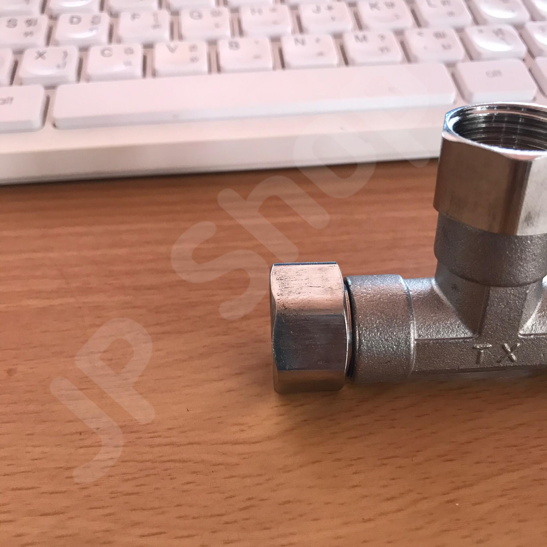 สามทางยูเนี่ยน 1/2'' (4หุน) พร้อมลูกยาง สแตนเลส304 #0355