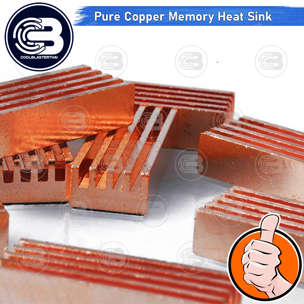 [CoolBlasterThai] Long Pure Copper Memory Heat Sink