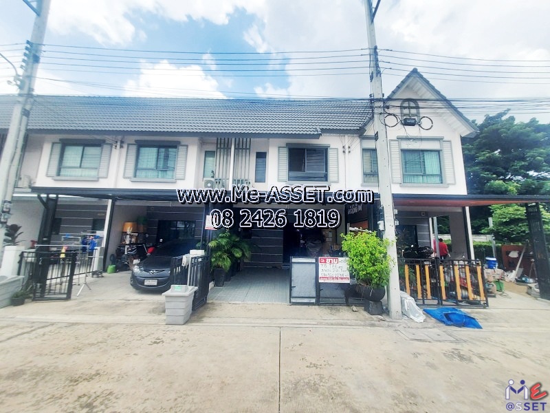 ขายทาวน์โฮม ถนนเมนต้นโครงการ ย่าน ราชพฤกษ์ ติวานนท์ บางคูวัด ซอยปลายบัวพัฒนา : ม.โมดิวิลล่า ราชพฤกษ์ ติวานนท์(345) : 2 ชั้น 17.6 ตร.วา