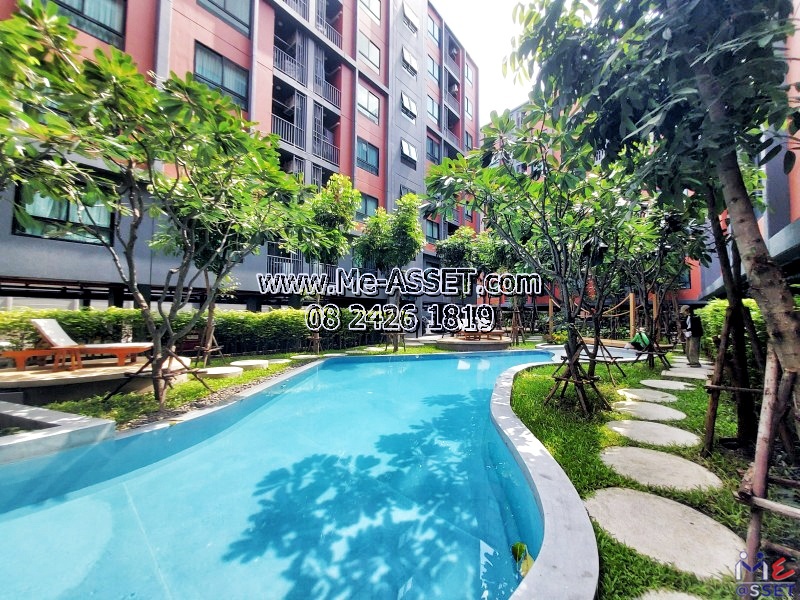 ขายและเช่าคอนโดฟีลรีสอร์ทใกล้รถไฟฟ้า โซนพระรามเก้า หัวหมาก เชื่อมศรีนครินทร์ พัฒนาการ ใกล้เดอะไนน์พระรามเก้า ม.รามคำแหง เดินทางสะดวกรามคำแหง พระรามแก้า : มอนเต้ พระราม9-รามคำแหง Monte Rama 9 : 34.66 ตร.เมตร