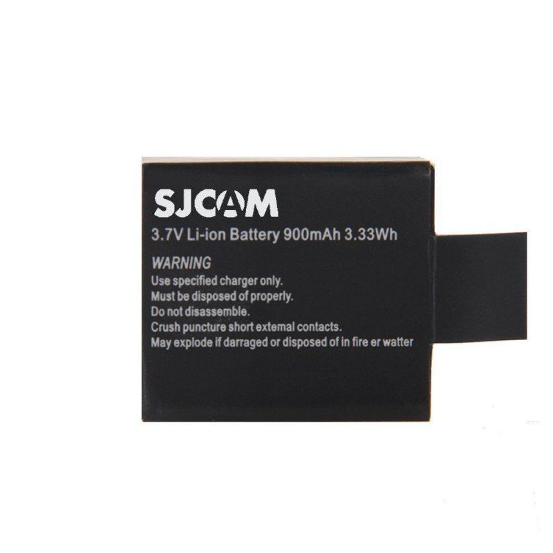 แบตแท้ SJCAM Original SJCAM 900mAh Li-ion Battery for SJ4000 SJ5000 SJ5000WIFI SJ5000PLUS SJ5000X