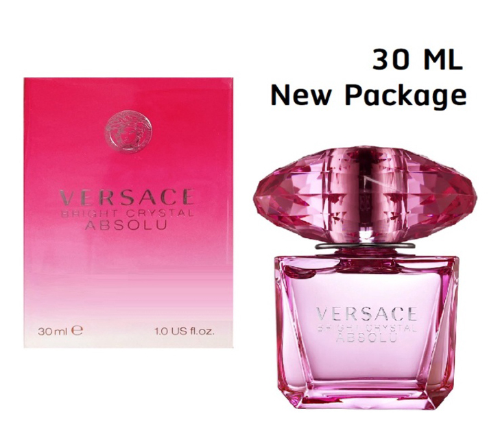 Versace Bright Crystal Absolu Eau De Parfum 30ml. น้ำหอมขนาดพกพา ของแท้
