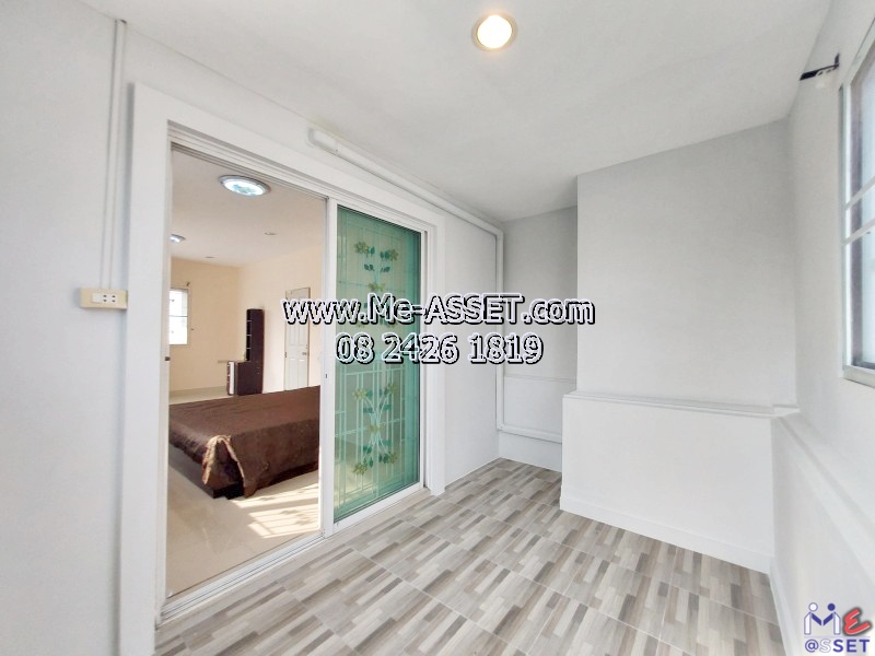 ขายบ้านเดี่ยวหลังมุม ย่าน ศรีวารีน้อย หัวตะเข้ บางโฉลง บางพลี บางนา-ตราด : ม.นิรันดร์แกรนด์ Nirun Grand : 2 ชั้น 55.4 ตร.วา