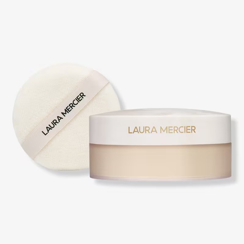 Laura Mercier Jumbo Translucent Loose Setting Powder Ultra-Blur 29g. & Velour Puff เซตแป้งจัมโบ้ + พัฟฟ์ รุ่นเบลอรูขุมขน