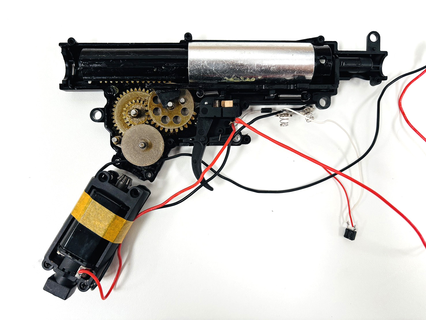 ปืนเจล ปืนเจลไฟฟ้า รุ่น HK416 รุ่นพิเศษเฟืองเหล็ก ท่ออลู (Sime&Full&Blowback)