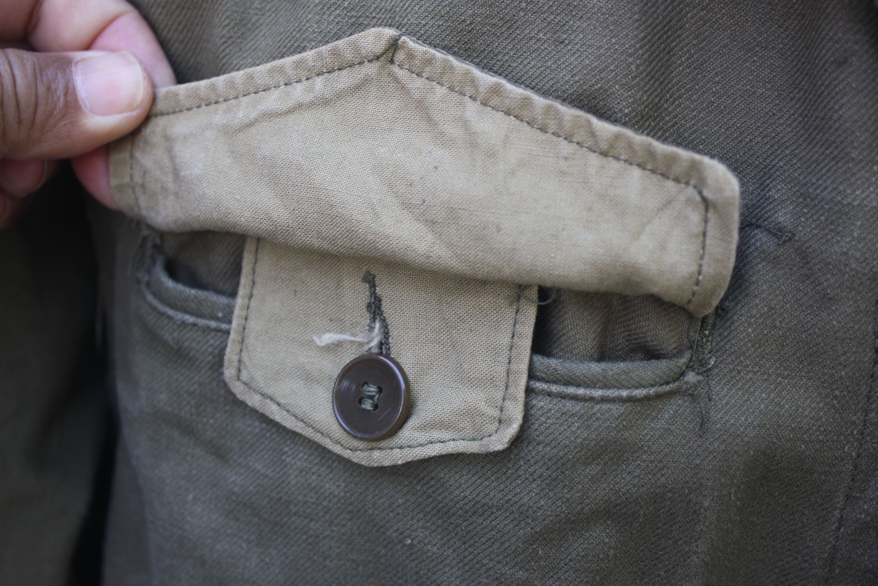 ขายแล้ว French army M47 combat jacket