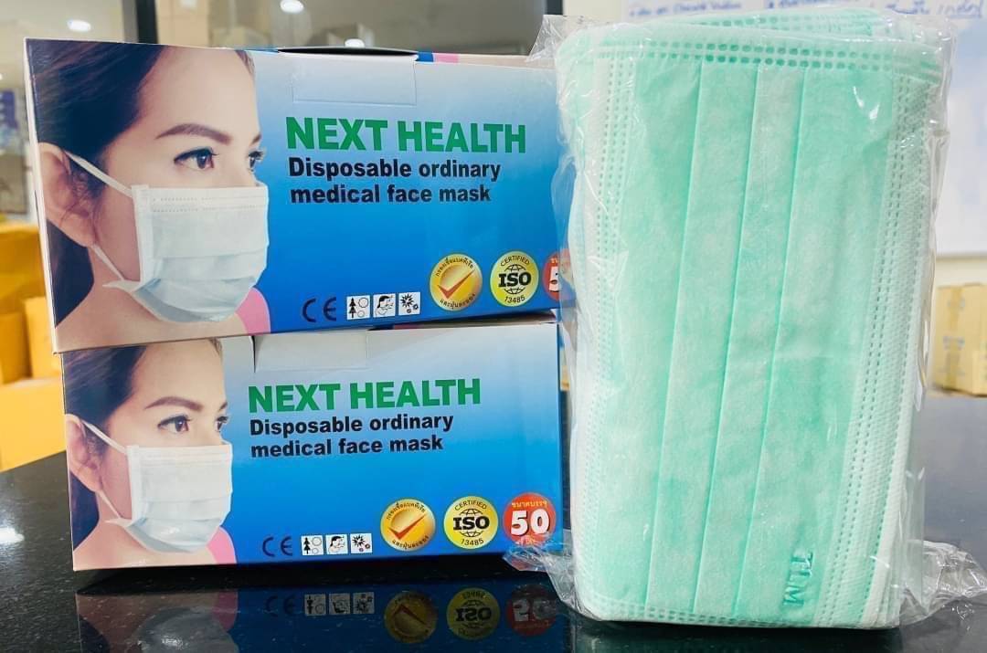 หน้ากากอนามัย 3 ชั้น ใช้ทางการแพทย์