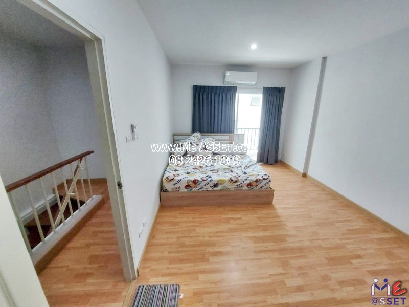 ขายและเช่า ทาวน์โฮม ย่าน คลองพระอุดม คลองข่อย วัดท่าเกวียน วัดทองสะอาด ลาดหลุมแก้ว : บ้านสวนธนาการ์เด้น : 2 ชั้น 22.7 ตารางวา