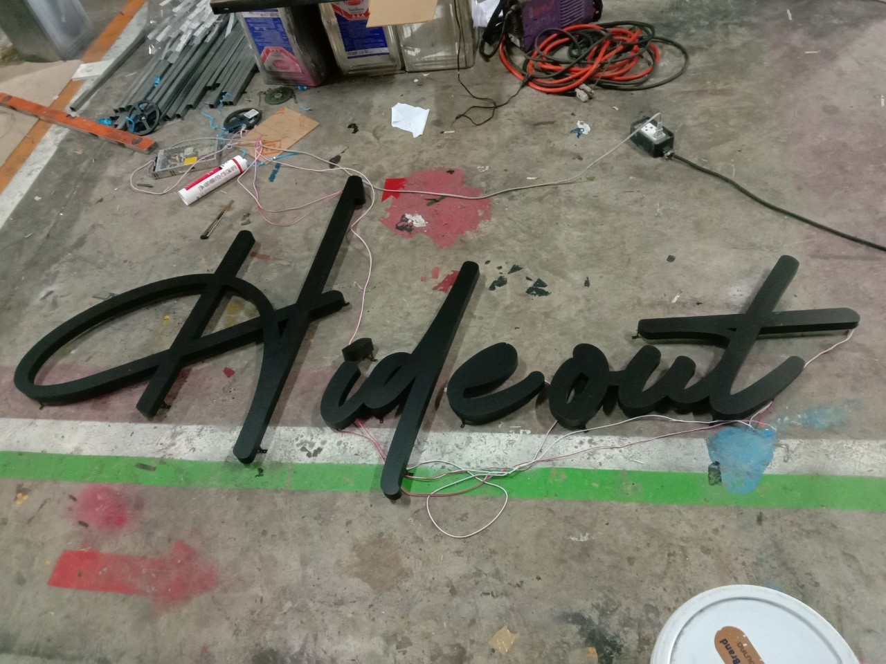 ป้ายไฟออกหลัง