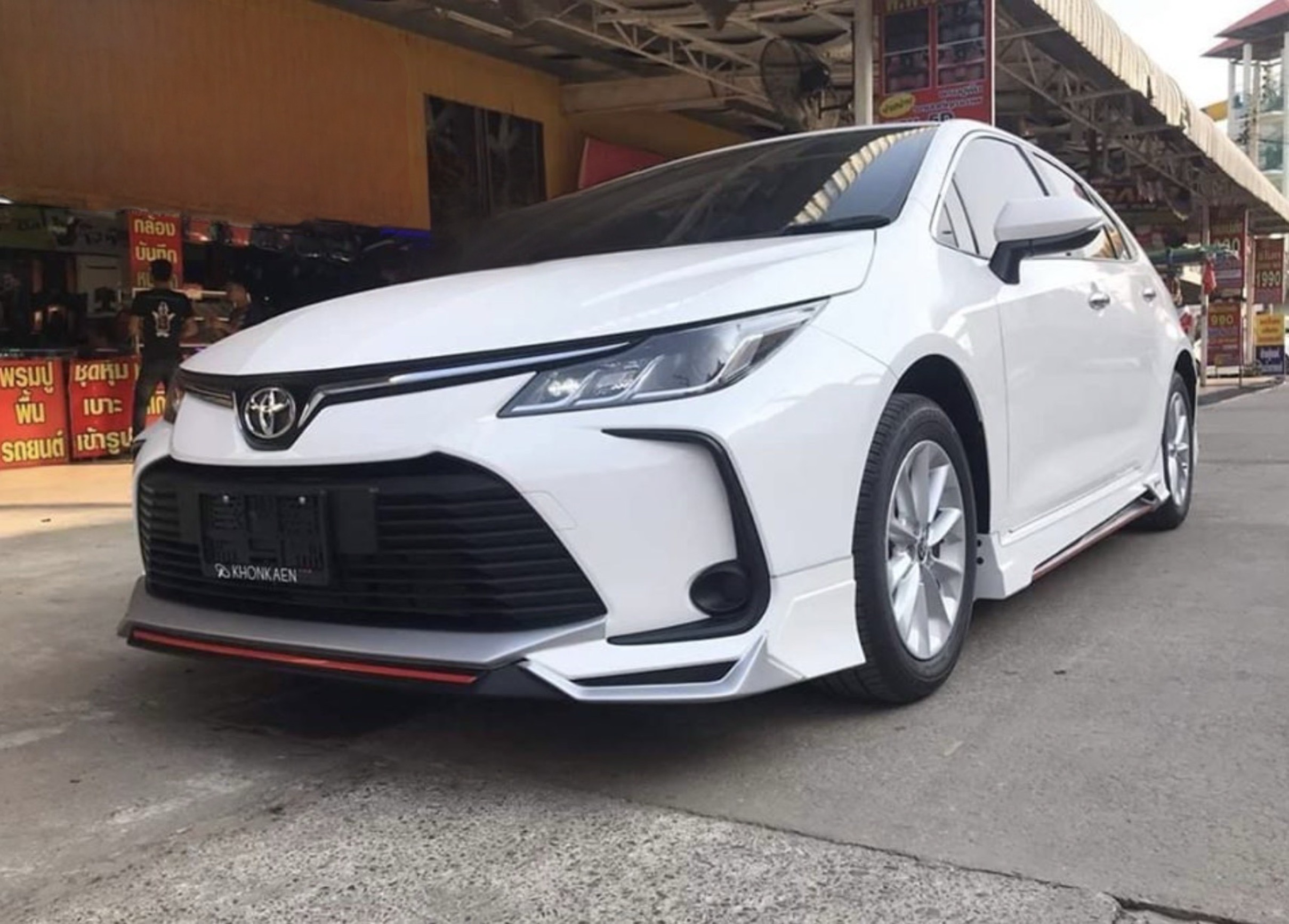 ชุดแต่ง ชุดสเกิร์ต ALTIS 2023-2026 รุ่น RIDER M