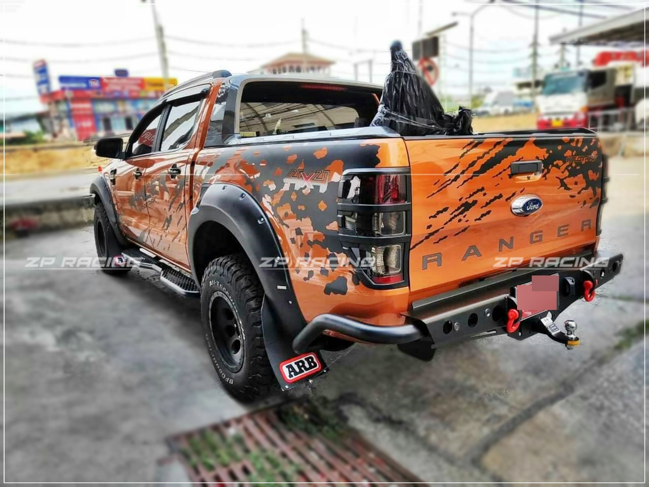 กันชนท้ายฟอร์ดเรนเจอร์ FORD RANGER HAMER รุ่น G-Series