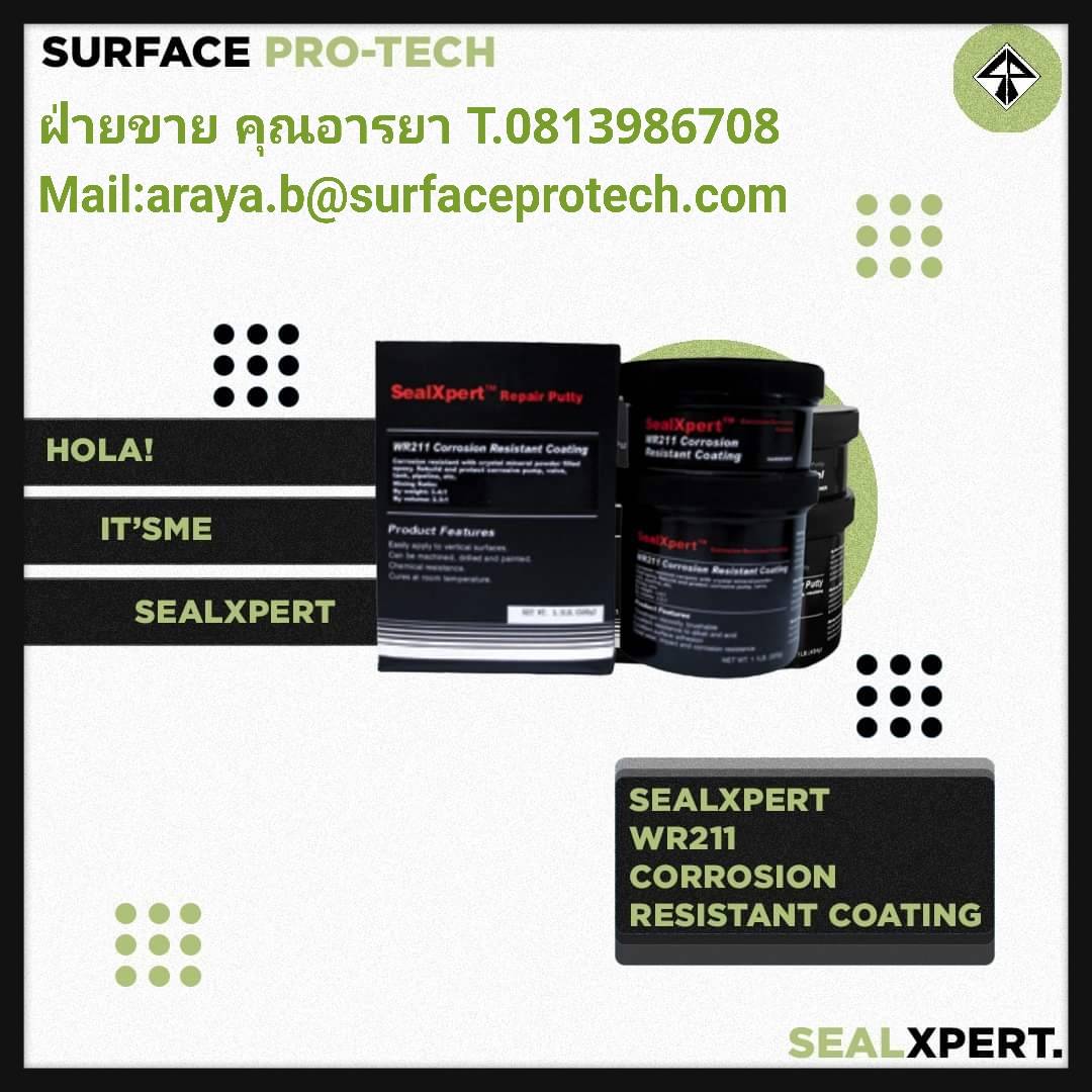 WR 211Brush able Corrosion Resistant Coating (454 g) อิพ็อกซี่ ที่เหมาะสำหรับการซ่อมแซมแนวตั้งและแนวนอนได้ดี