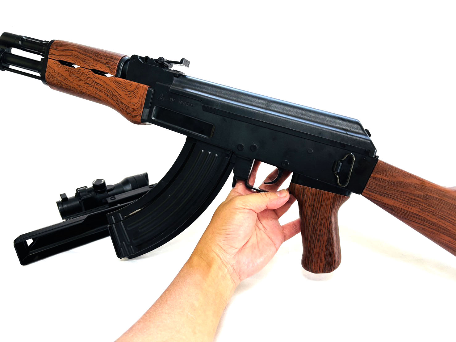 ปืนเจล ปืนเจลไฟฟ้า รุ่น AK47M (Semi Auto&Full Auto)
