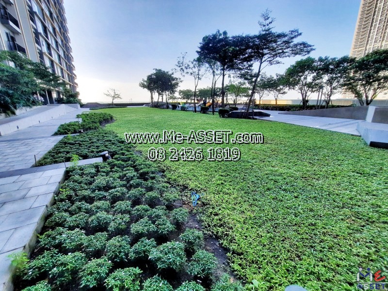 ขายคอนโดริมแม่น้ำเจ้าพระยา ใกล้รถไฟฟ้า ย่าน ตลาดต้นสัก แยกพระนั่งเกล้า สนามบินน้ำ : เดอะโพลิแทนรีฟ The Politan Rive : 31.12 ตร.เมตร