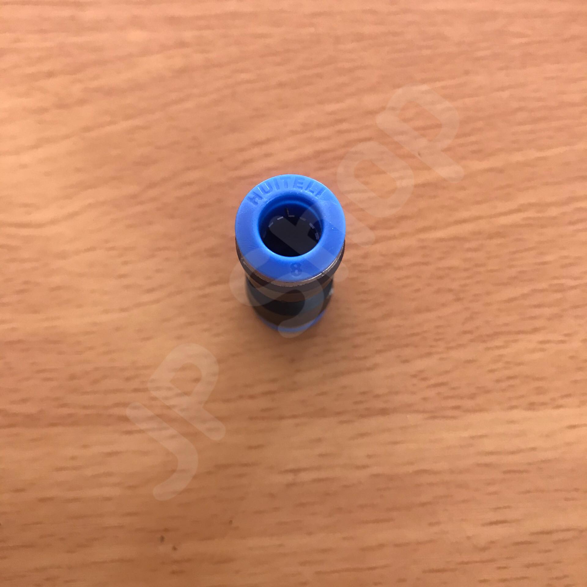 ข้อต่อลม PU 8 มม.-ต่อตรง ฟิตติ้งสายลม ต่อสายลม 8 มม. #00800