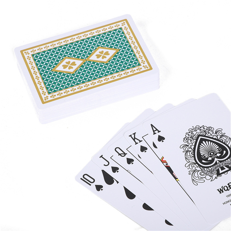 ไพ่บริดจ์ พลาสติกPVC (รุ่นมาตรฐาน) Contract Bridge Playing Cards [WQ Royal] ของแท้ Hongkong