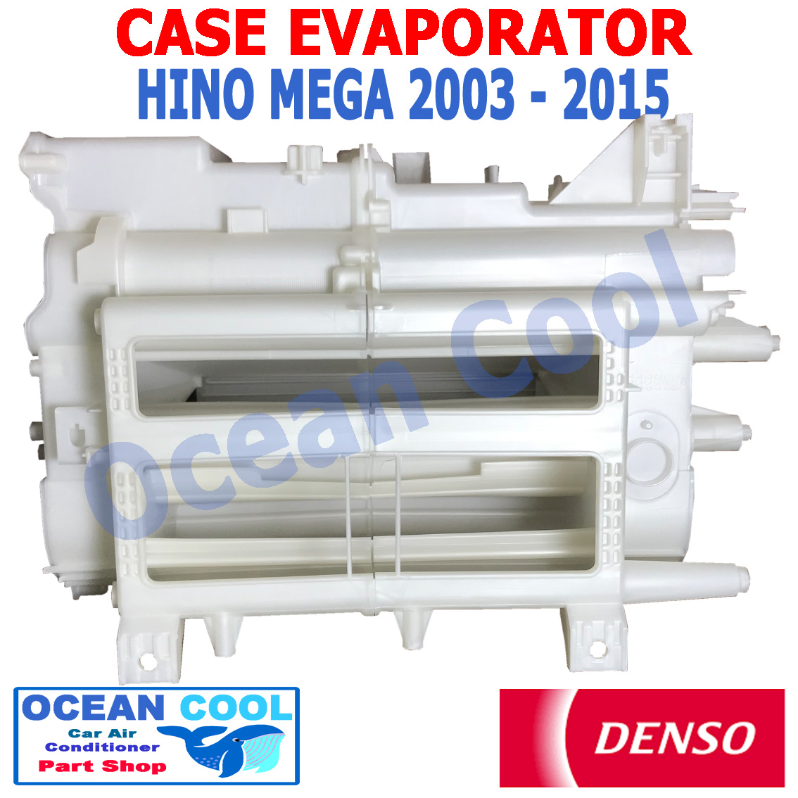 เปลือกตู้แอร์ ฮีโน่ เมก้า 2003 - 2015 EVA0065 Evaporator Case For Hino Mega Denso รหัส 116450-86904D พ.ศ. 2546 ถึง 2558 2004 2005 2006 2007 2008 2009 2010 2011 2012 2013 2014 อะไหล่ แอร์ รถยนต์