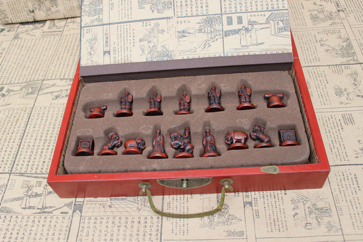 ชุดหมากรุกจีนกองทัพจีนแบบพับ L