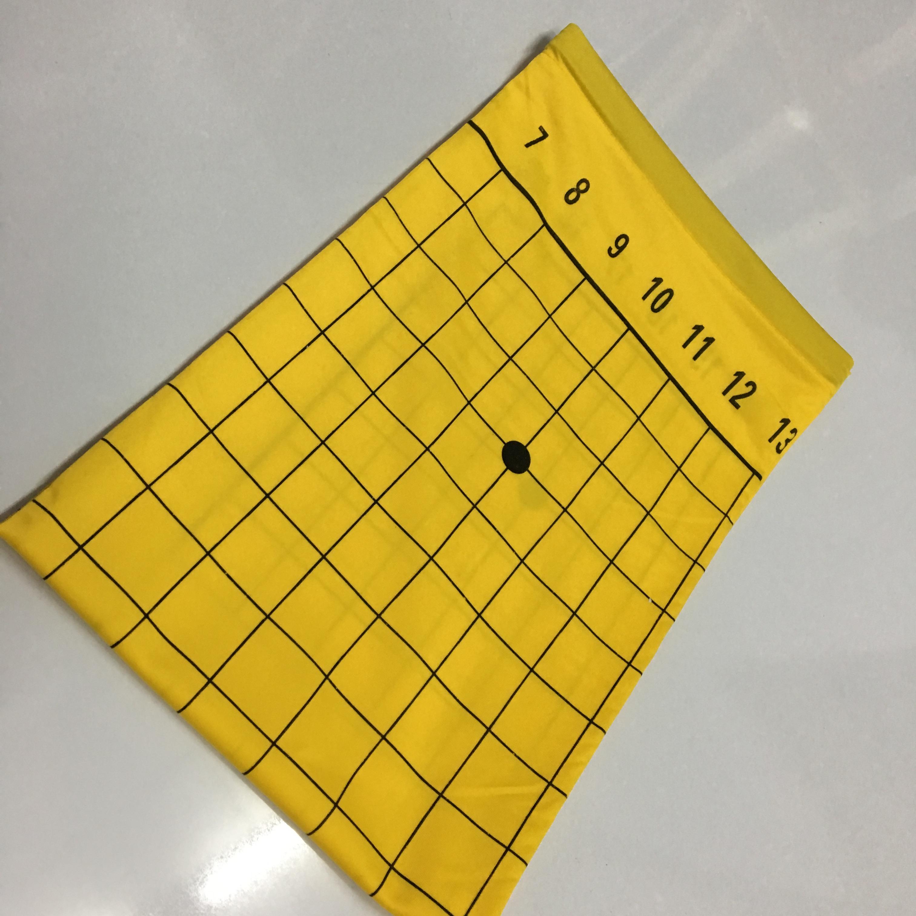 กระดานสาธิตหมากล้อม19เส้น (กระดานผ้า)