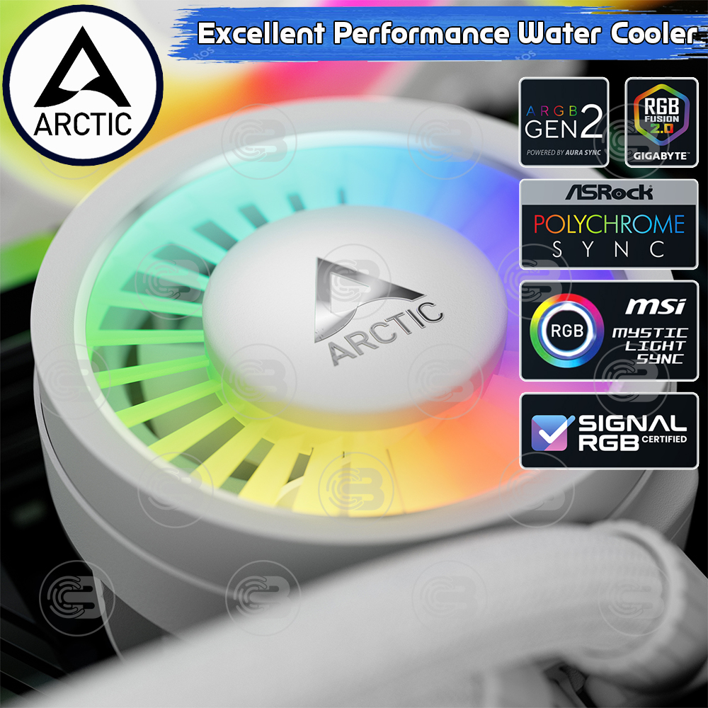 [CoolBlasterThai] ARCTIC Liquid Freezer III Pro 240 A-RGB White (All-In-One CPU Water Cooler) (LGA1851/1700/AM5/AM4)