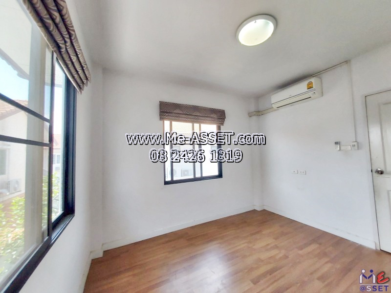 ขายบ้านเดี่ยวหลังริม ใกล้สวนสาธารณะ ย่าน รังสิต คลอง3 บึงยี่โถ ธัญบุรี ปทุมธานี : ม.บ้านฟ้ากรีนพาร์ค รังสิต-คลอง3 : 2 ชั้น 56.8 ตร.วา