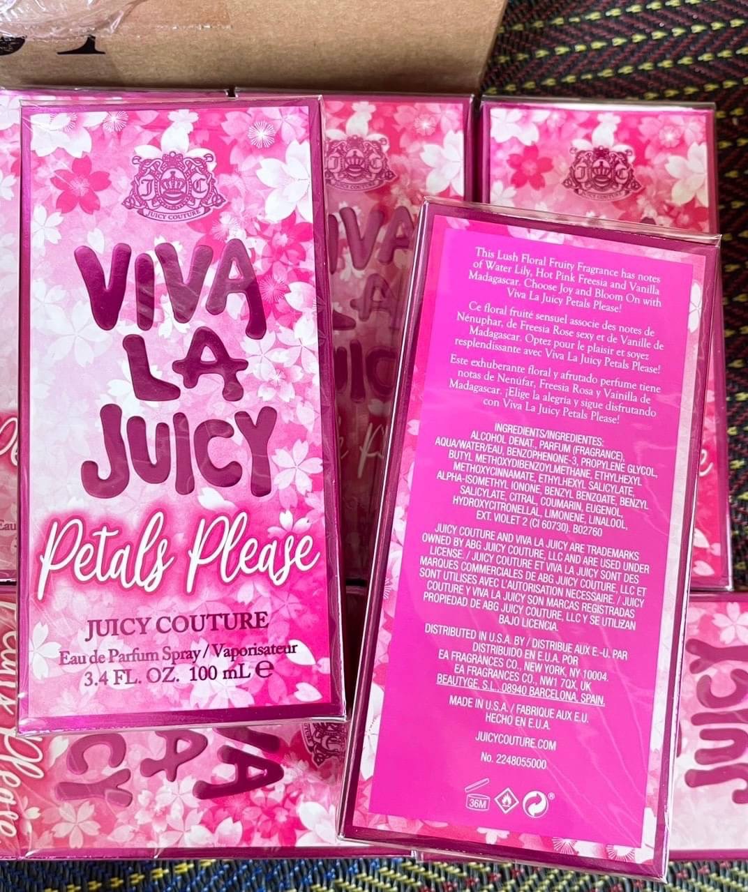 Juicy Couture Viva La Juicy Petals Please EDP 100ml. ของแท้