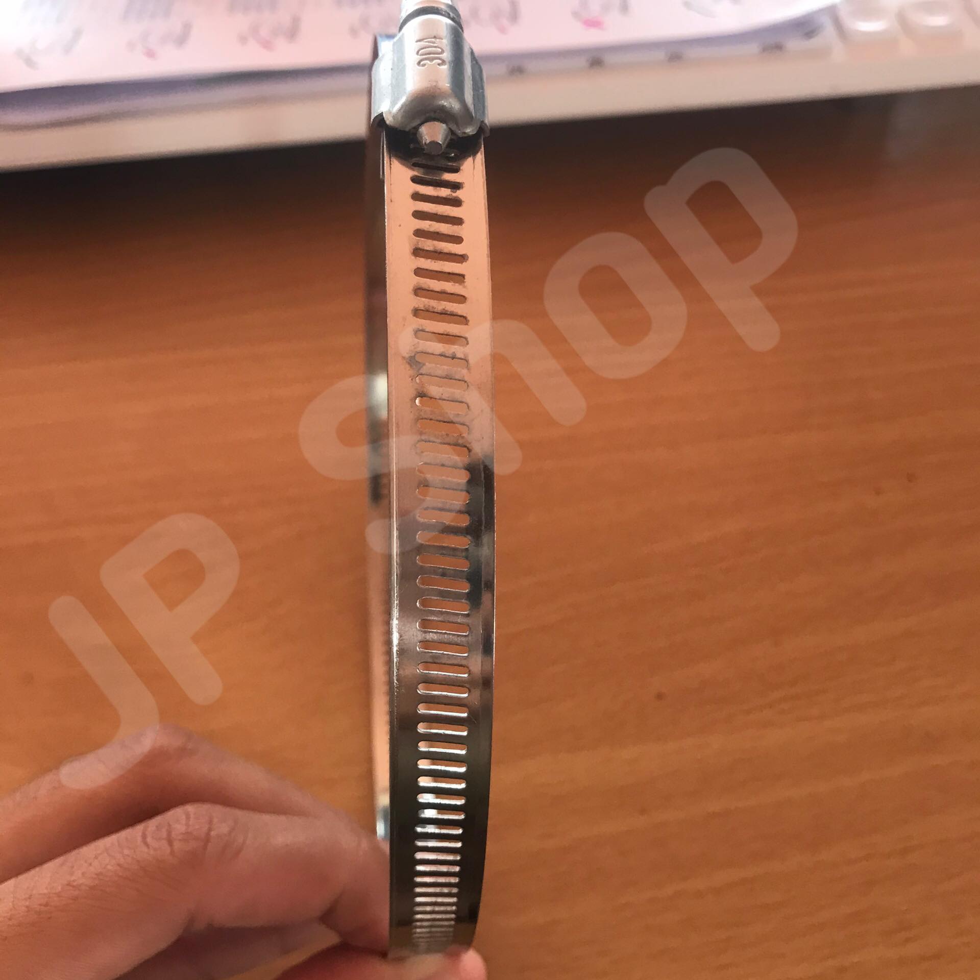 ปลอกรัด 130-152 (12 มม.) แคลมป์รัดท่อสแตนเลส 304 #130152