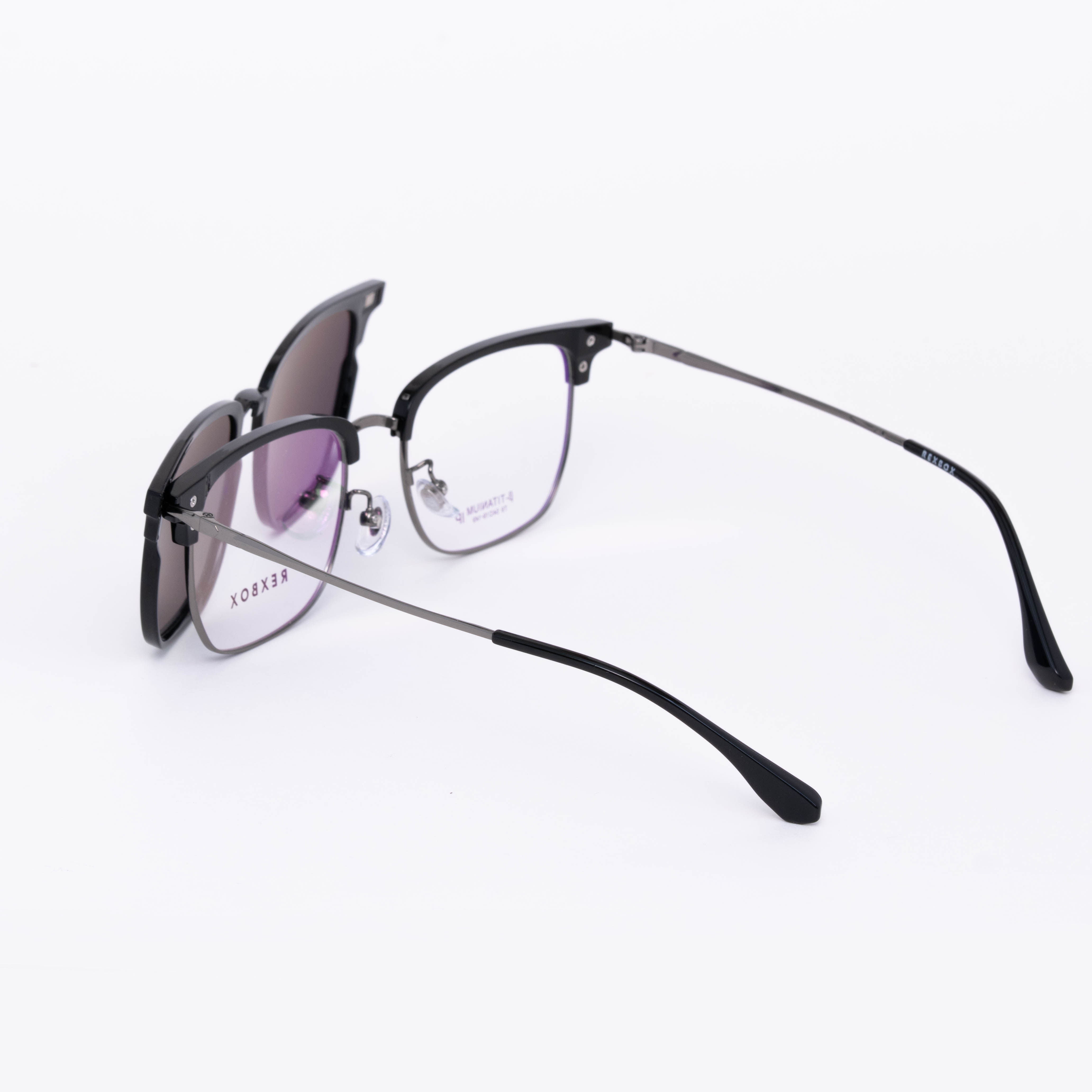 รุ่น B-TITANIUM ไทเทเนียม น้ำหนักเบา ยืดหยุ่น พร้อมคลิปออน Polarized (T9-C1)