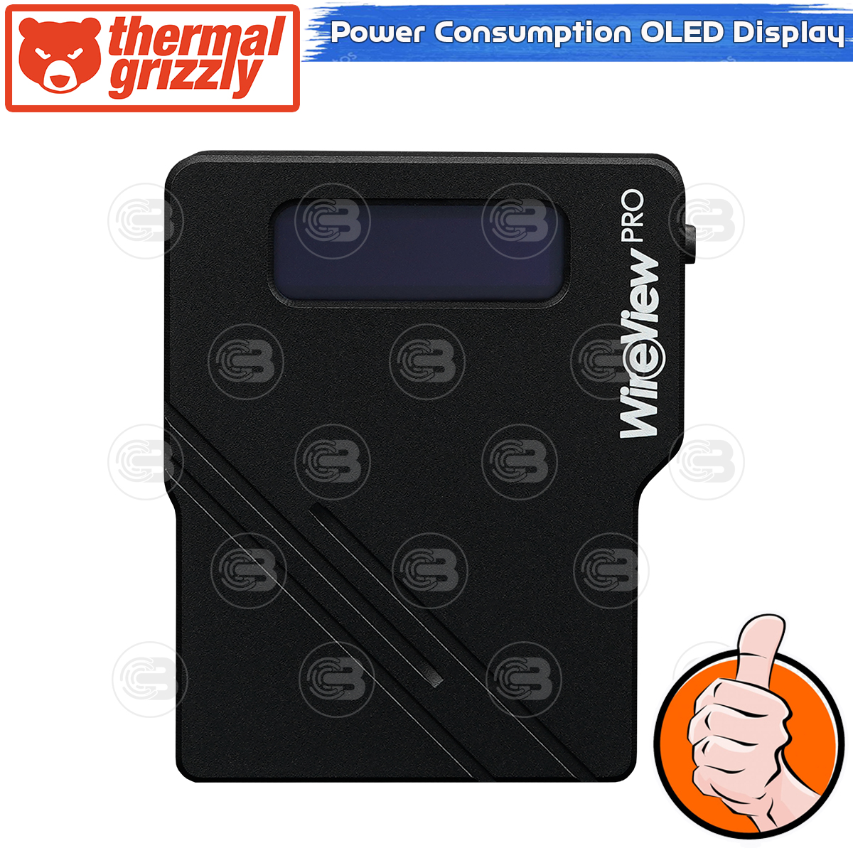 [CoolBlasterThai] Thermal Grizzly WireView GPU Pro (WV-P-H1R) 12VHPWR Reverse GPU Power Consumption OLED Display